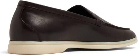 Scarosso Ludovic leren loafers Bruin