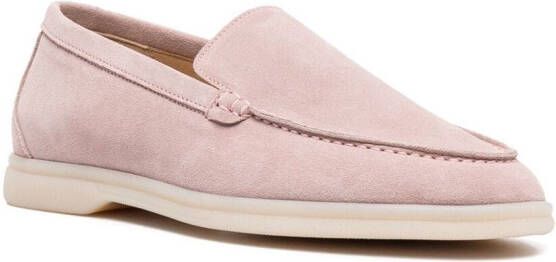 Scarosso Ludovica loafers met ronde neus Roze