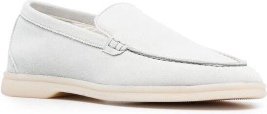 Scarosso Ludovica suède loafers Beige