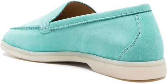 Scarosso Ludovica suède loafers Blauw