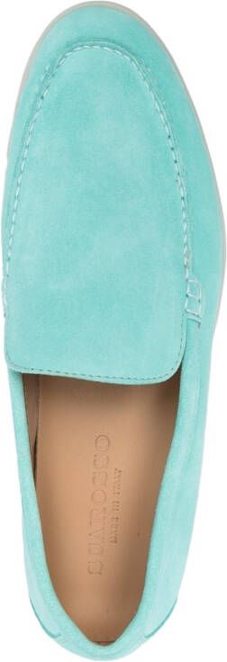 Scarosso Ludovica suède loafers Blauw