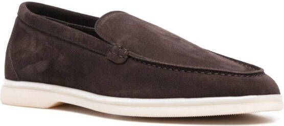 Scarosso Ludovica suède loafers Bruin