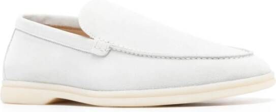 Scarosso Ludovico suède loafers Beige