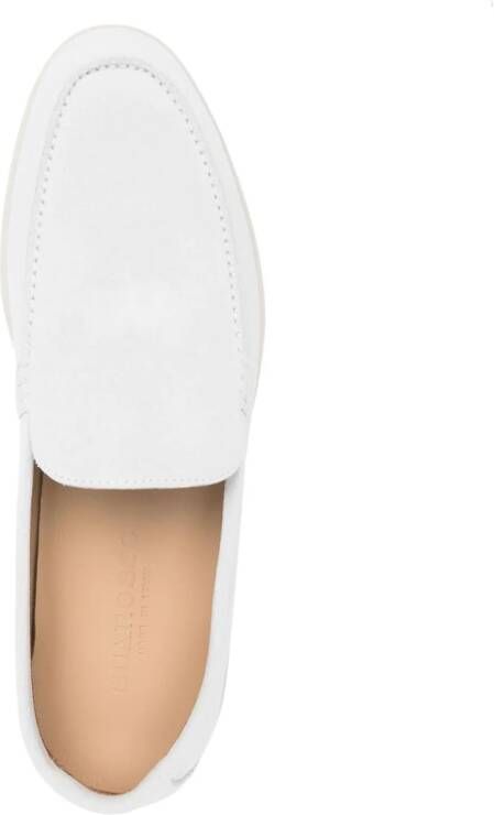 Scarosso Ludovico suède loafers Beige