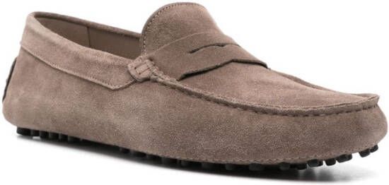 Scarosso Michael suède drivers Beige