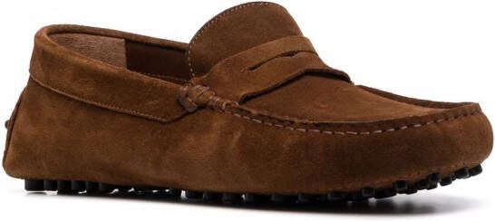 Scarosso Michael suède loafers Bruin