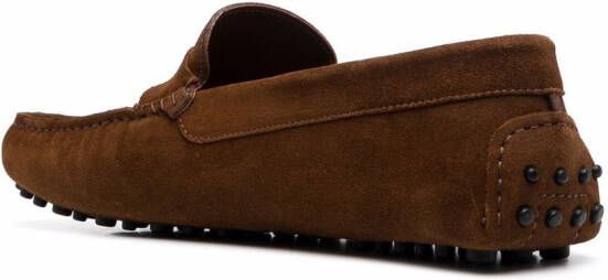 Scarosso Michael suède loafers Bruin