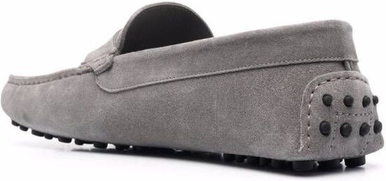 Scarosso Michael suède loafers Grijs