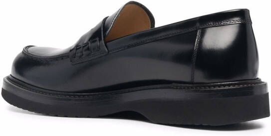 Scarosso Michelle penny loafers Zwart