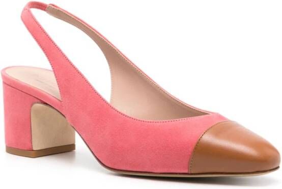 Scarosso Miranda 65 slingback pumps Roze