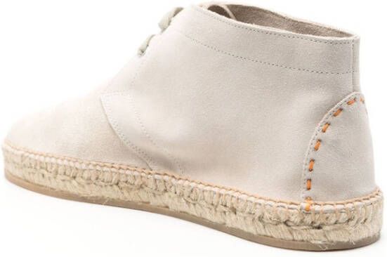 Scarosso Mojave suède espadrilles Beige