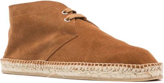 Scarosso Mojave suède espadrilles Bruin