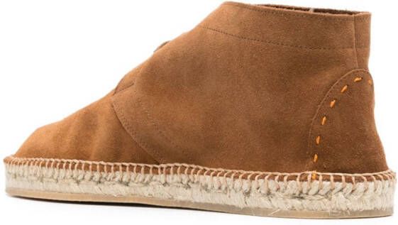 Scarosso Mojave suède espadrilles Bruin