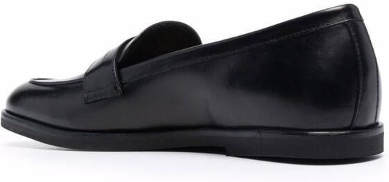 Scarosso Monica leren loafers Zwart