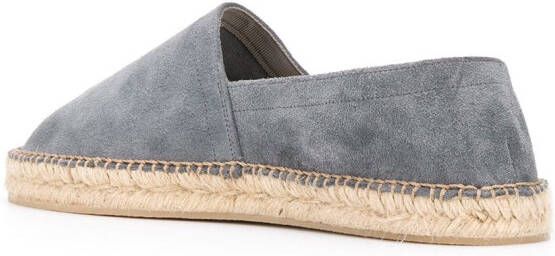 Scarosso Pablo effen espadrilles Grijs