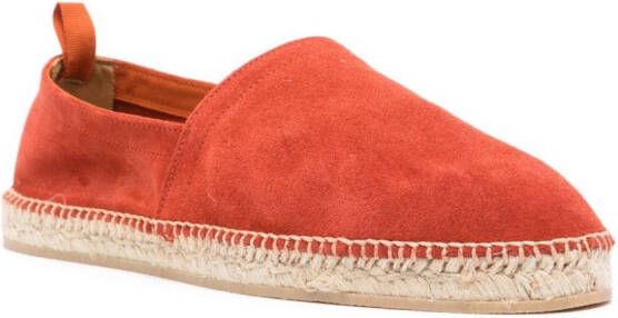 Scarosso Pablo suède espadrilles Rood