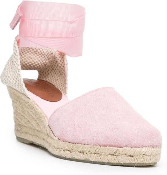 Scarosso Paloma espadrilles Roze