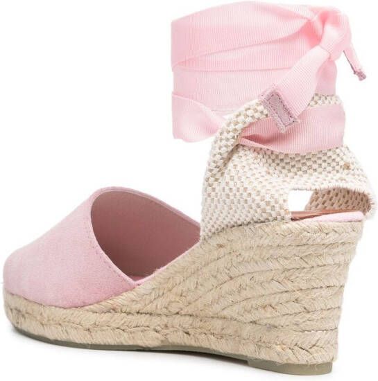 Scarosso 70 mm Paloma espadrilles Roze