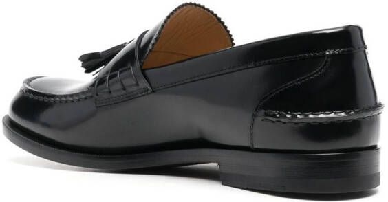 Scarosso Ralphine loafers met kwastje afwerking Zwart