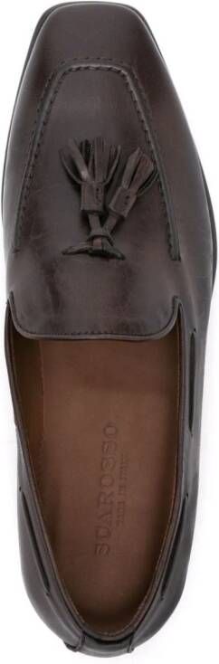 Scarosso Rodolfo leren loafers Bruin