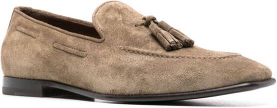 Scarosso Rodolfo suède loafers Beige