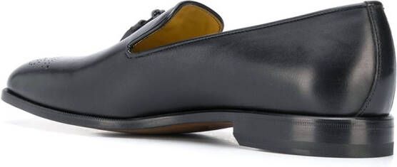 Scarosso Rolando loafers met kwastje Zwart