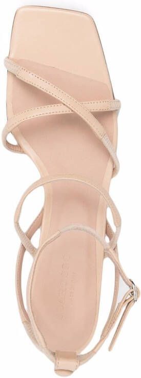 Scarosso Sally leren sandalen Beige