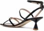 Scarosso Sally leren sandalen Zwart - Thumbnail 3