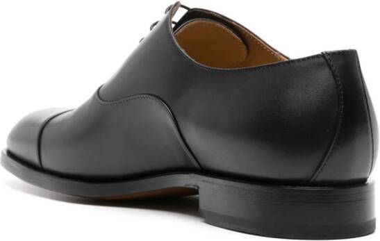Scarosso Salvatore suède Oxford schoenen Zwart