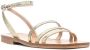 Scarosso Sarah leren sandalen Geel - Thumbnail 2