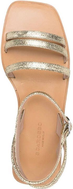 Scarosso Sarah leren sandalen Geel