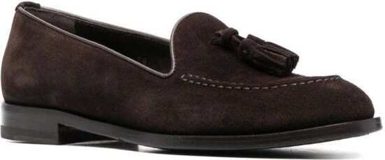 Scarosso Sienna loafers met kwastje Bruin