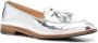 Scarosso Sienna loafers van lakleer Zilver - Thumbnail 2