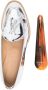 Scarosso Sienna loafers van lakleer Zilver - Thumbnail 4