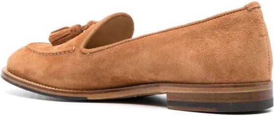 Scarosso Sienna suède loafers Beige