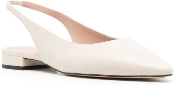 Scarosso Slingback ballerina's Beige