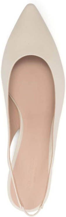 Scarosso Slingback ballerina's Beige