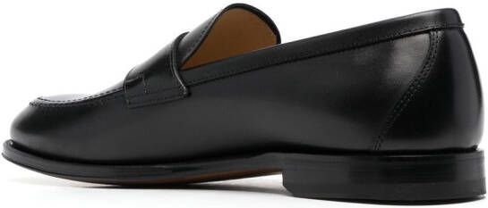 Scarosso Stefano leren loafers Zwart