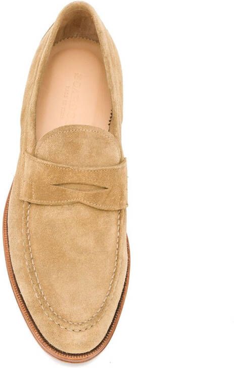 Scarosso Stefano loafers met ronde neus Beige