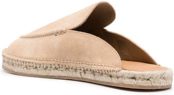 Scarosso Suède espadrilles Beige