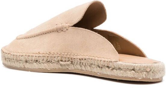 Scarosso Suède espadrilles Beige