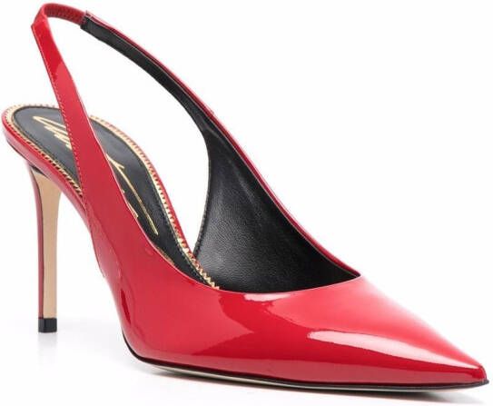 Scarosso Sutton pumps Rood