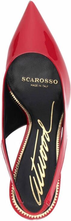 Scarosso Sutton pumps Rood