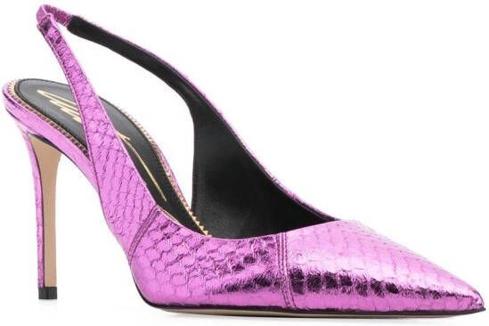 Scarosso Sutton stiletto pumps Roze