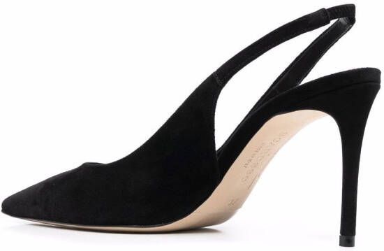 Scarosso Sutton suède pumps Zwart