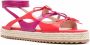 Scarosso Sweet Lace sandalen Rood - Thumbnail 2