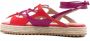 Scarosso Sweet Lace sandalen Rood - Thumbnail 3