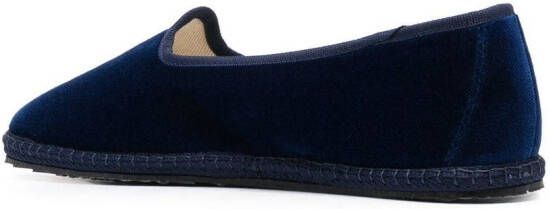 Scarosso Valentina slip-on slippers Blauw