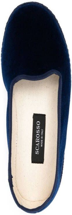 Scarosso Valentina slip-on slippers Blauw