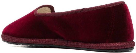 Scarosso Valentina slip-on slippers Rood